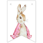 Roze Peter het Konijn Vlaggetjes (Eerste vlag)