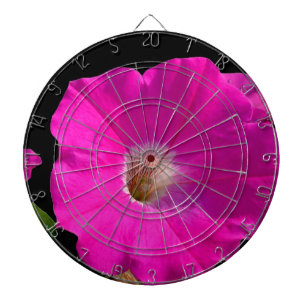 roze petunia bloem dartbord