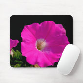 Roze Petunia Bloem Muismat (Met muis)