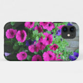 Roze petunia Case-Mate iPhone case (Achterkant (horizontaal))