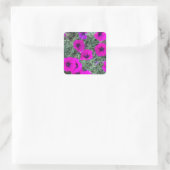 Roze Petunia Closeup Sticker (Tas)