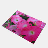 Roze petunia deurmat (Schuin)