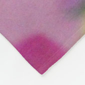 Roze Petunia Fleece Deken (Hoek)