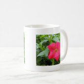 Roze Petunia Flower Koffiemok (Voorkant rechts)