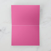  roze petunia foto Valentijnsdag Feestdagen Kaart (Binnen)