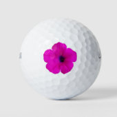 Roze Petunia Spring-dames of Mannen Golfballen (Voorkant)