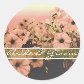 Roze Petunia Stickers (Voorkant)