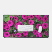  roze petunias bloemig bureaumat (Keyboard & Muis)