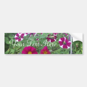 Roze Petunias Bumpersticker