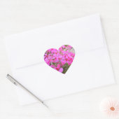 Roze Phlox Bloemen Stickers (Envelop)