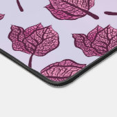 Roze Physalis Flower Pattern Pastel Botanical Bureaumat (Hoek)