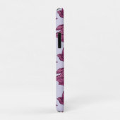 Roze Physalis Flower Pattern Pastel Botanical Case-Mate iPhone Case (Achterkant/rechts)