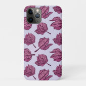 Roze Physalis Flower Pattern Pastel Botanical Case-Mate iPhone Case (Achterkant)