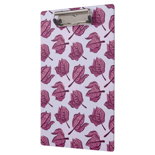 Roze Physalis Flower Pattern Pastel Botanical Klembord (Links)