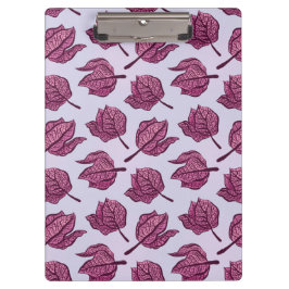 Roze Physalis Flower Pattern Pastel Botanical Klembord