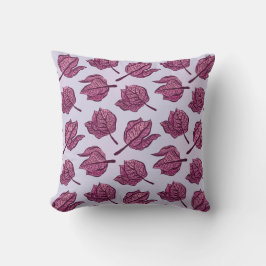Roze Physalis Flower Pattern Pastel Botanical Kussen