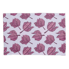 Roze Physalis Flower Pattern Pastel Botanical Kussensloop