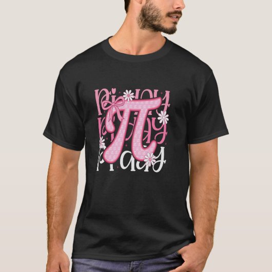 Roze Pi-dag T-shirt (Voorkant)