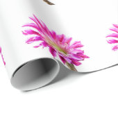Roze Piazza cactusbloem in bloei Cadeaupapier (Rol Hoek)