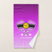 Roze Pickleball Handdoek (Handdoek)