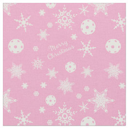  Roze 💟 Pickleball 🎄 kerst  Stof