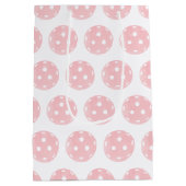 Roze PickleBall Medium Cadeauzakje (Achterkant)