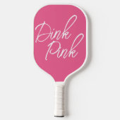 - Roze Pickleball Paddle (Achterkant)