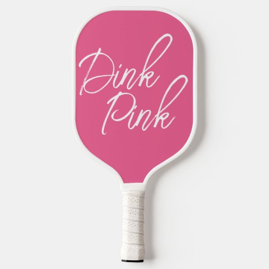 - Roze Pickleball Paddle (Achterkant)