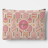 Roze Pickleball Paddles met Monogram Etui (Voorkant)