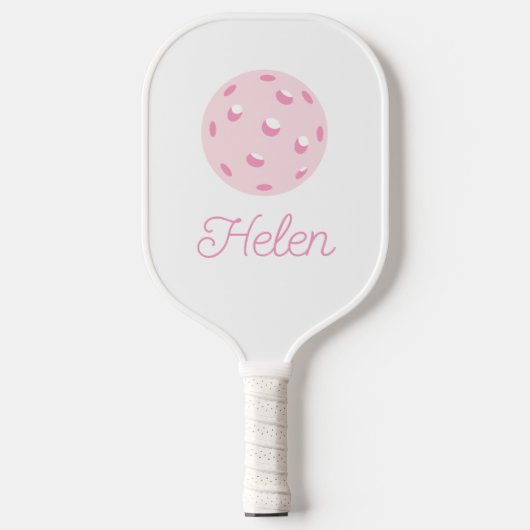 Roze Pickleball Persoonlijke peddel Pickleball Paddle (Voorkant)