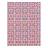 roze picknick tafelkleed (Voorkant)