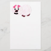 Roze pig briefpapier (Voorkant)