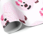 Roze pig cadeaupapier (Rol Hoek)