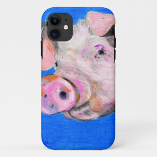 Roze pig Case-Mate iPhone case