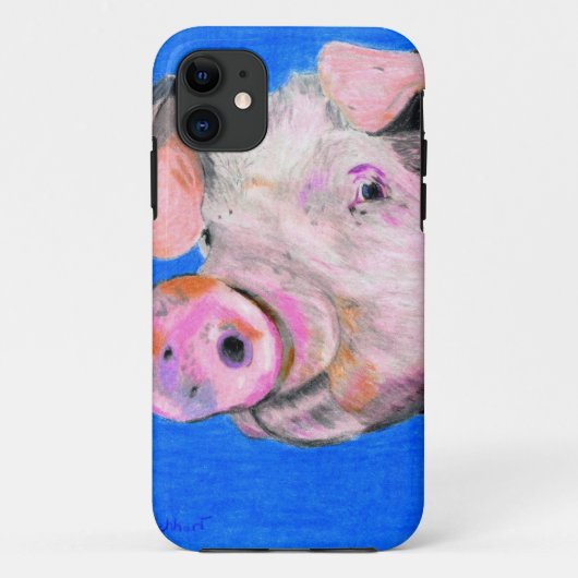 Roze pig Case-Mate iPhone case (Achterkant)
