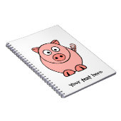 Roze pig notitieboek (Rechterzijde)