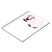 Roze pig notitieboek (Linkerzijde)