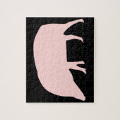Roze pig Puzzle Legpuzzel (Verticaal)