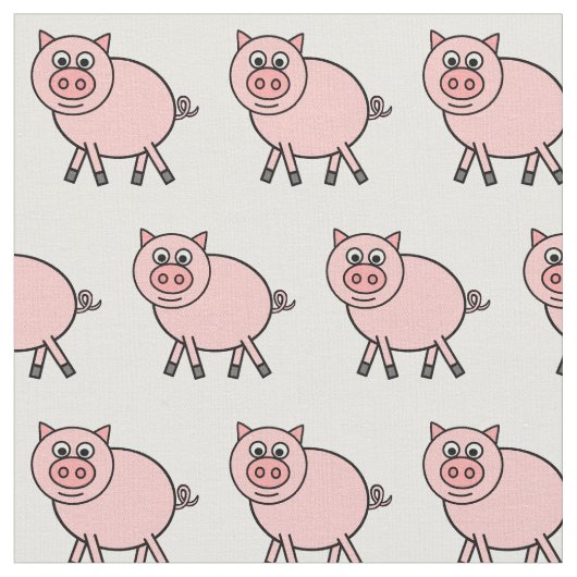 Roze pig stof (Close Up)