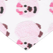 Roze pig tafelkleed (Gekanteld)