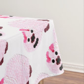 Roze pig tafelkleed (Voorbeeld)
