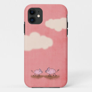 Roze piggies iPhone draagtas Case-Mate iPhone Case