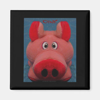 Roze Piggy Magnet