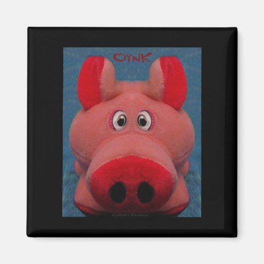 Roze Piggy Magnet (Voorkant)
