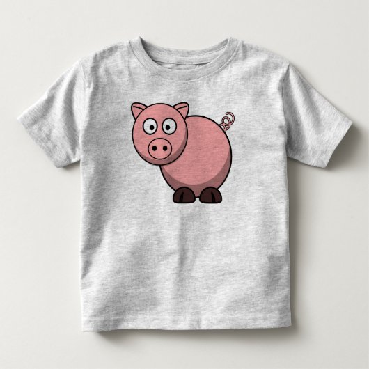 Roze pigment kinder shirts (Voorkant)