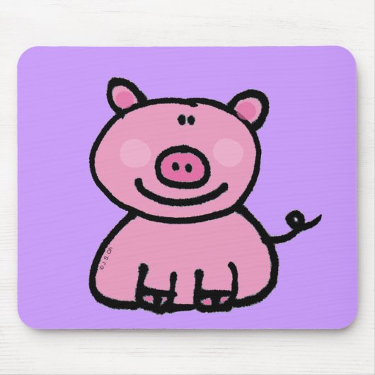 Roze pigment muismat (Voorkant)