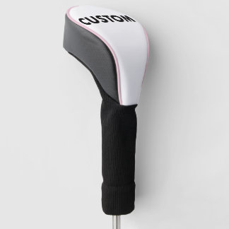 ROZE Pijp Custom Golf Driver Headcover Blanco