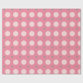 Roze pika Dot-cadeauverpakking Cadeaupapier