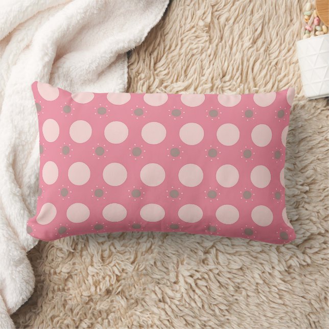 Roze pika Stip cadeaupapier Kussen (Deken)