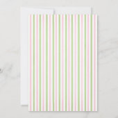 Roze Pilates- en Matcha-verjaardagsviering Kaart (Achterkant)